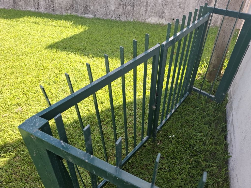Portão grade em ferro