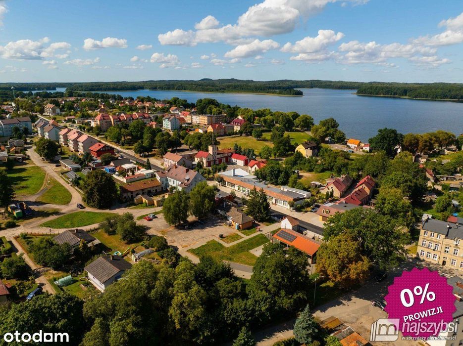 Ińsko - budynek mieszkalno - usługowy 200m od jezi