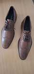 Sapatos Homem Tam41 Camel como NOVOS usados 1 vez