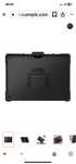 Etui do Microsoft Surface Pro 9 z podstawką UAG Metropolis SE czarne