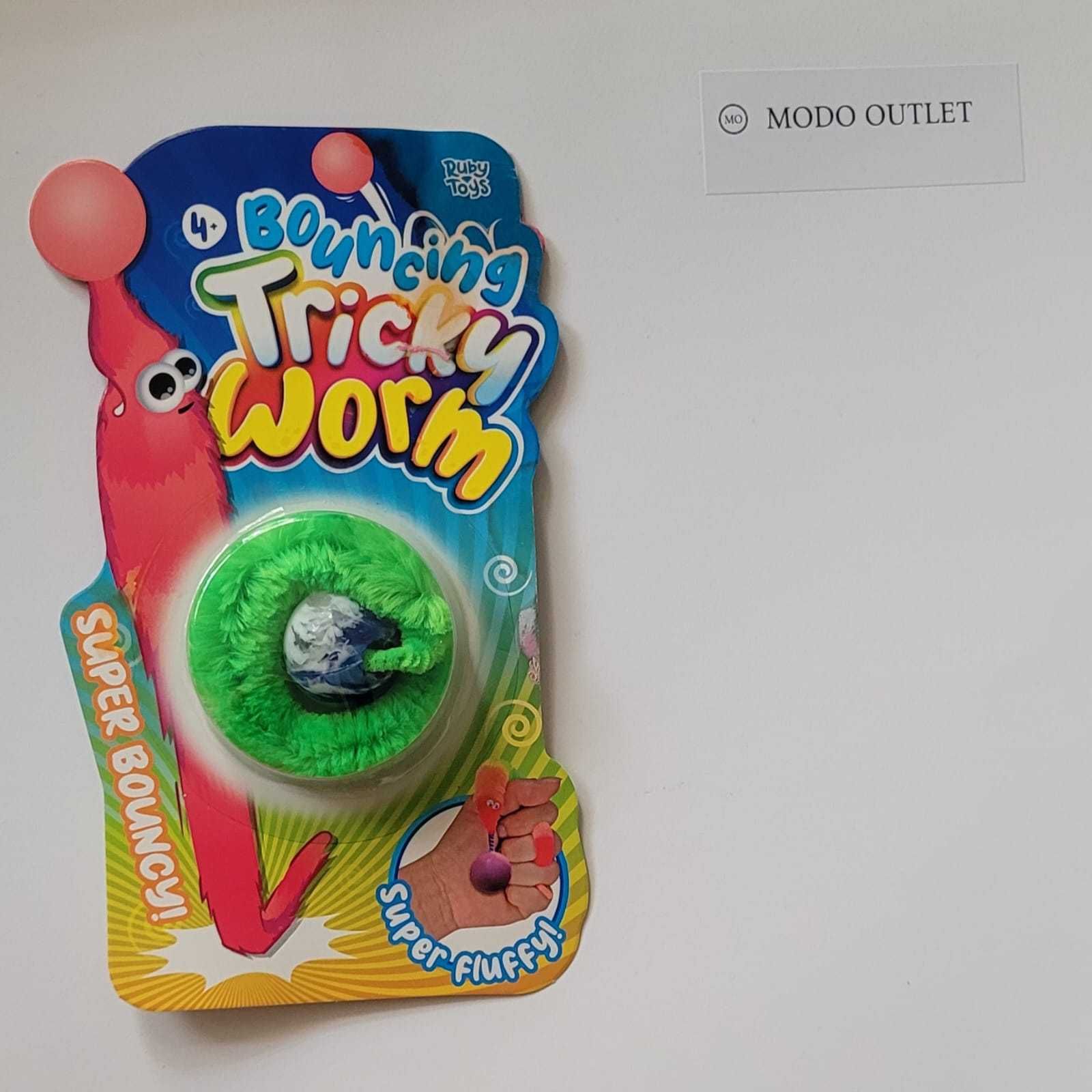 Magiczny Robaczek na Żyłce – Zabawka Manualna dla Dzieci Zielony