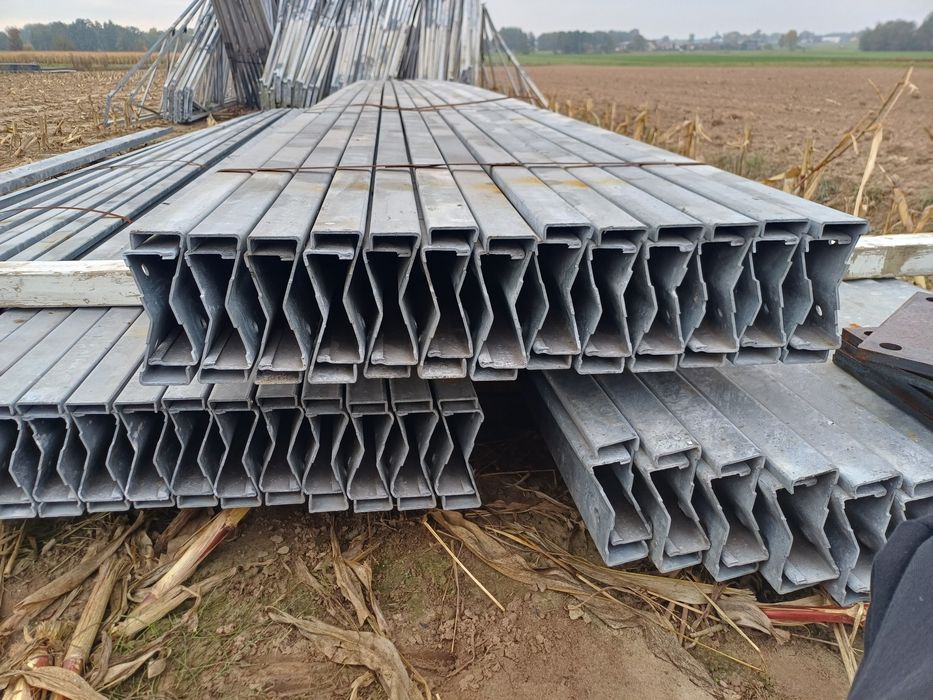Kształtownik ocynkowany łata sigma 140x50x3mm odcinki 6.4m  hala wiata