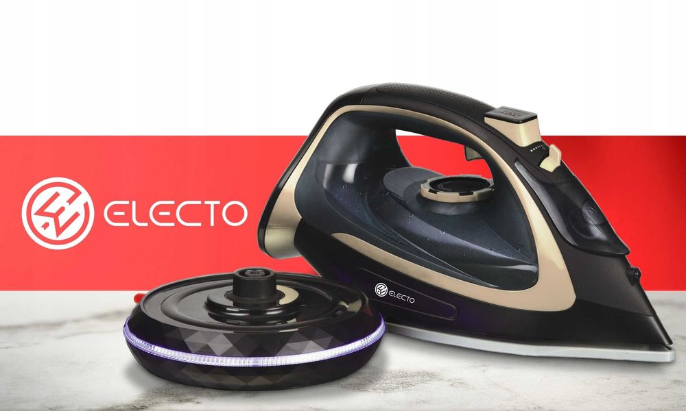 żelazko bezprzewodowe parowe ceramiczne anti drip 2400w duża moc