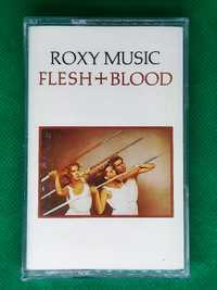 Kaseta Roxy Music Flesh and Blood 1980r.