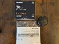 Obiektyw Panasonic LUMIX G 20mm / F1.7 II ASPH Gwarancja jak NOWY