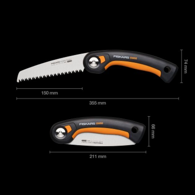 Пилка садова складана Fiskars Plus SW68 (1067552)