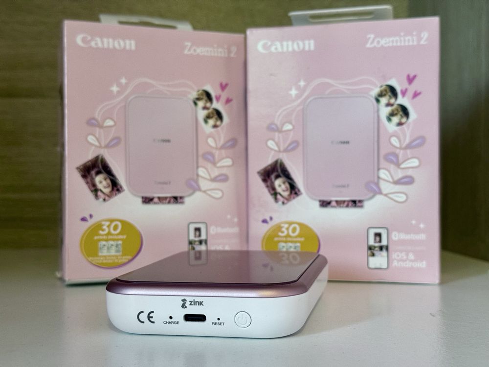 Міні принтер Бездротовий Принтер Canon Zoemini 2