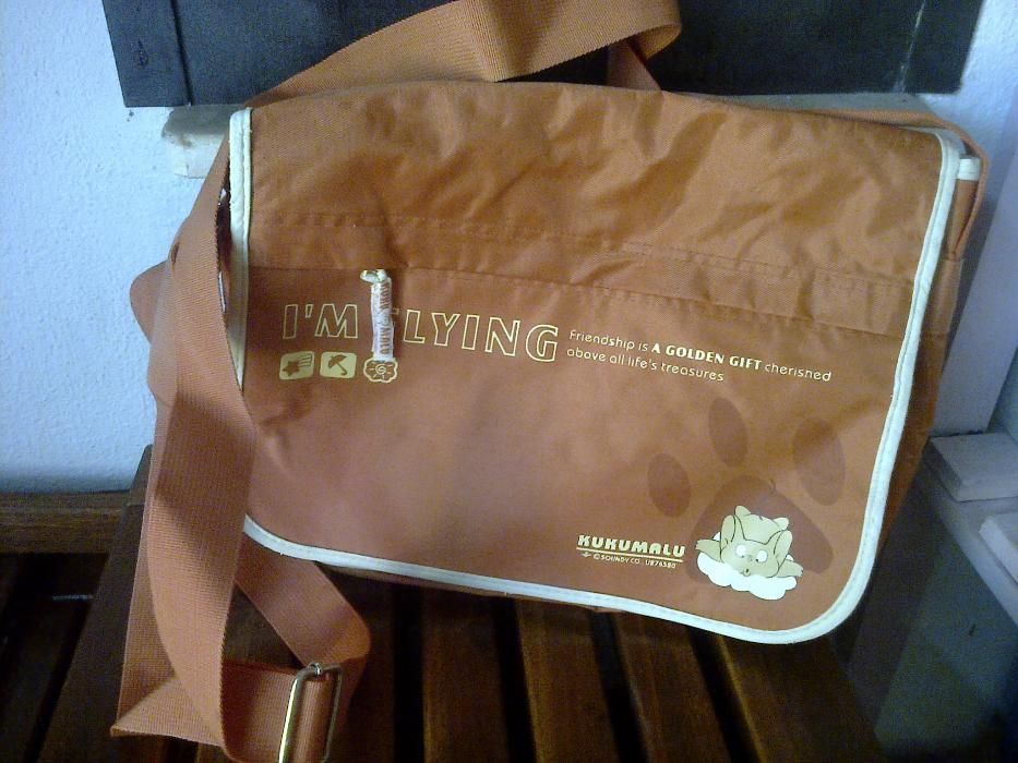 Bolsa tiracolo laranja