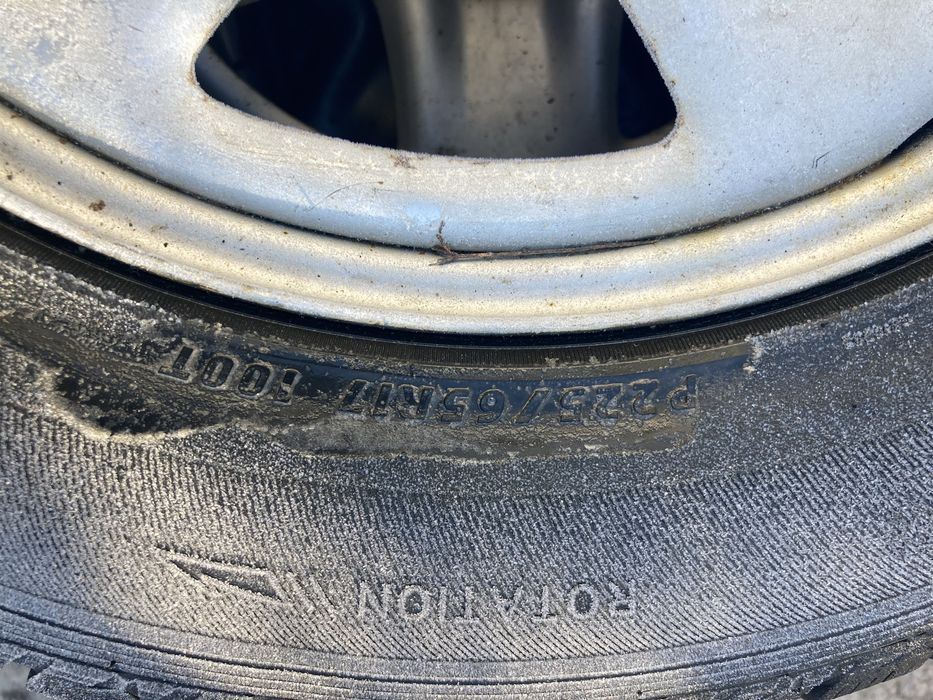 Kola do Mazdy z oponami zimowymi R17 225/65