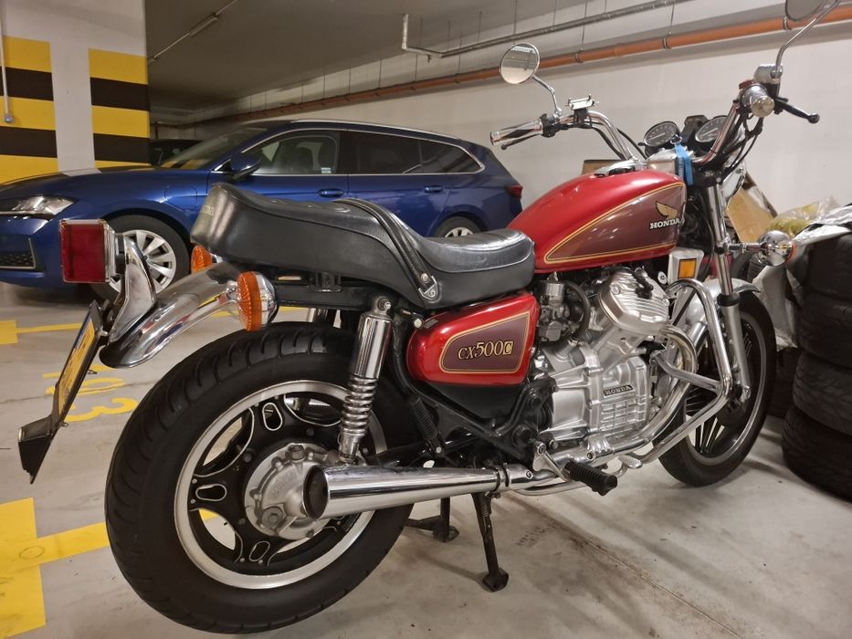 Zabytkowa HONDA CX500C* 1983 rok produkcji* Biała Karta* OC tylko 39zł