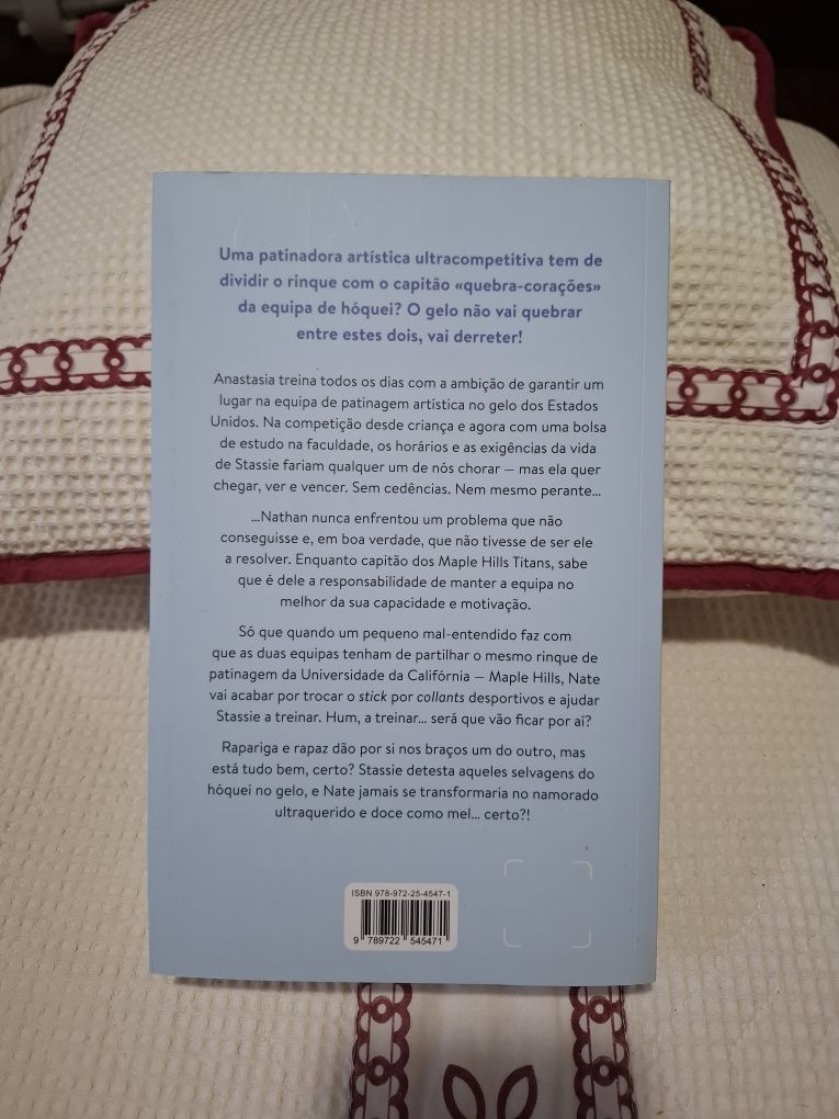 Livro "Quebrar o gelo" de Hannah Grace