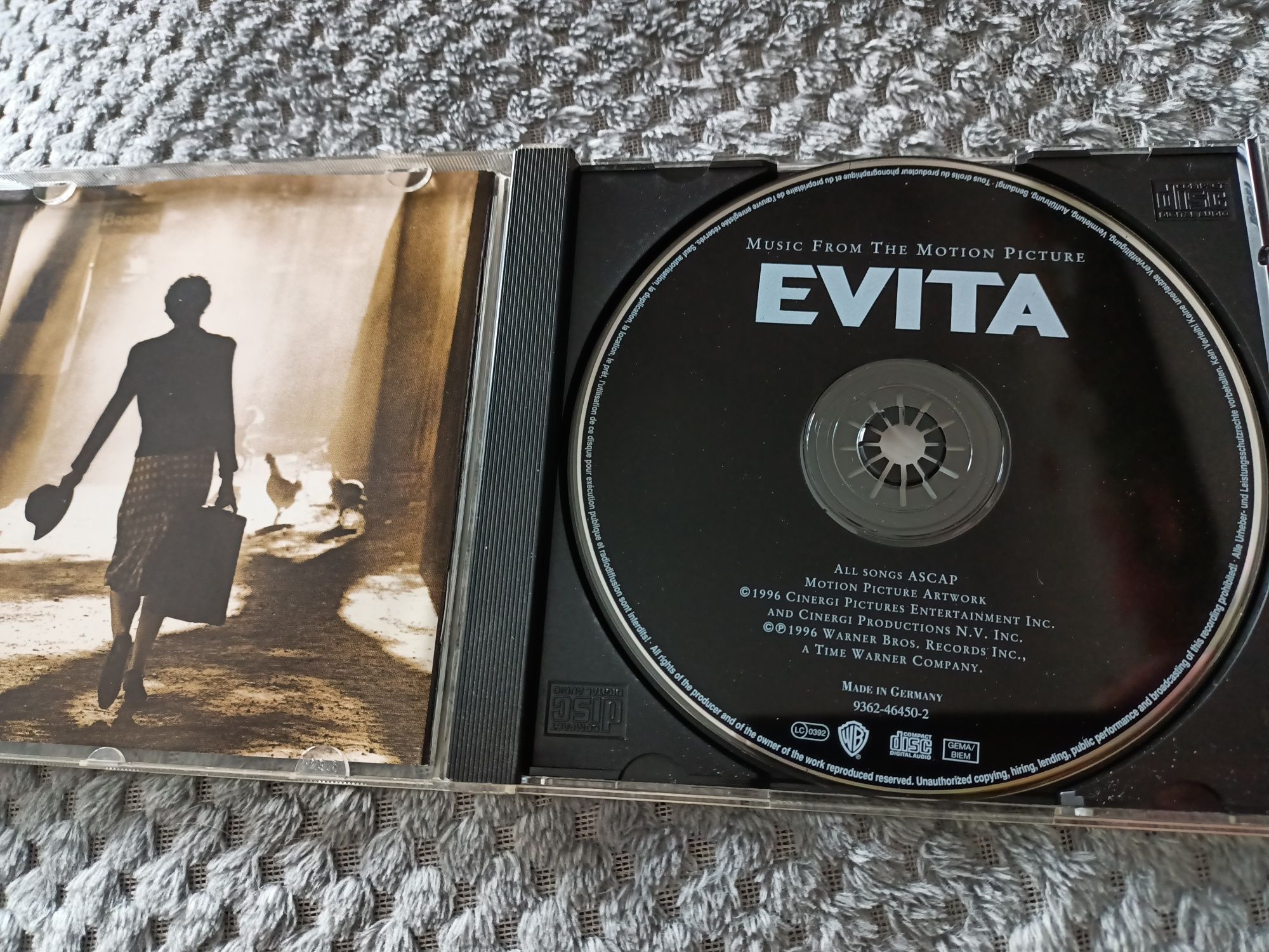 Evita (Music From The Motion Picture) (CD, Album)(vg+)