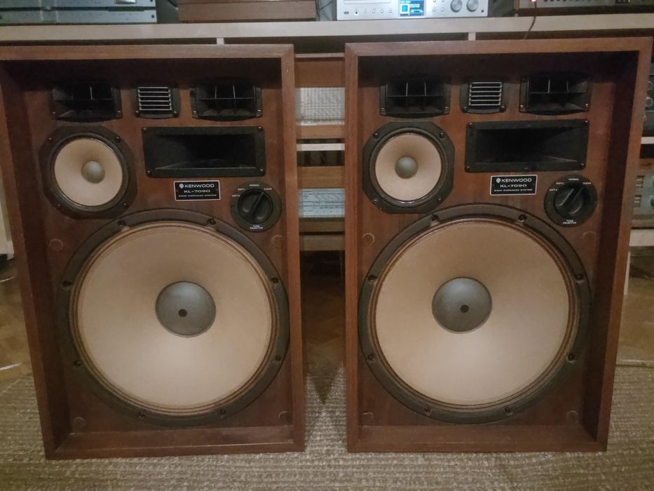 Kolumny Kenwood  KL-7090 wysokoskuteczne stan gabinetowy
