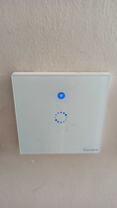 SONOFF T1 UE wyłącznik światła WIFI pojedynczy aplikacja eWelink