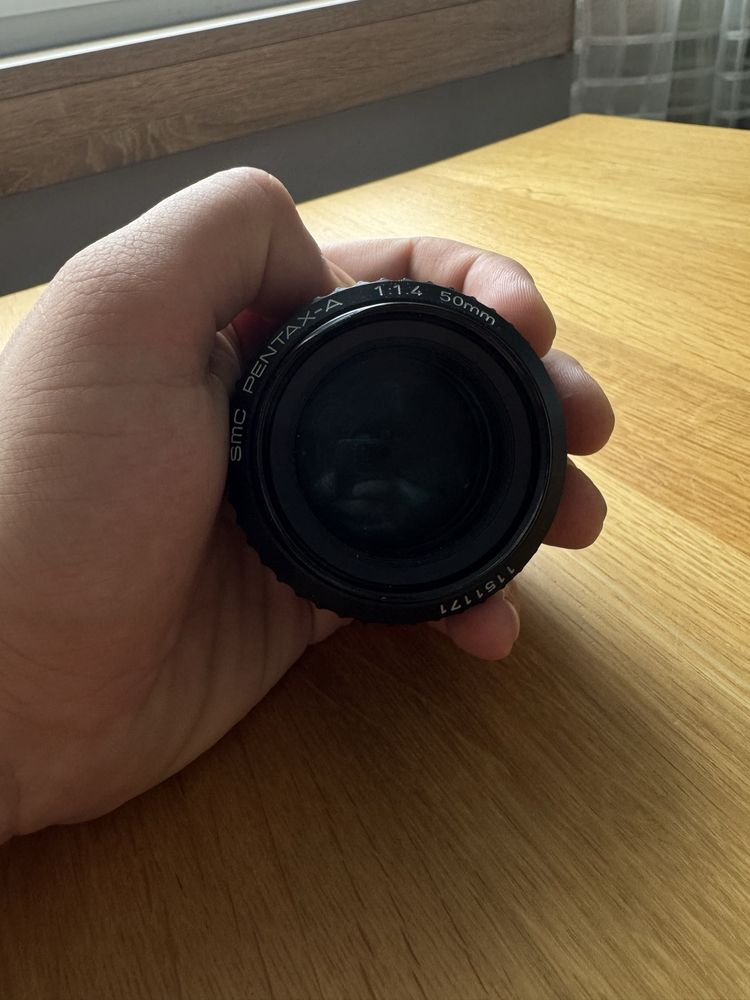 Obiektyw SMC PENTAX-A 1:1.4 50mm