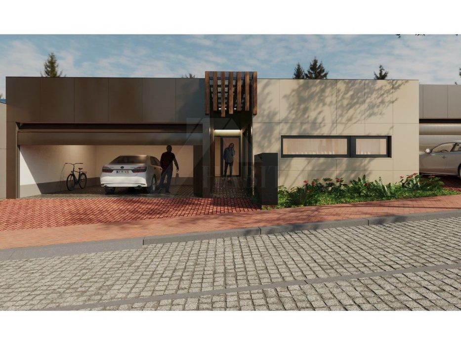 Moradia em banda, casa térrea, T4