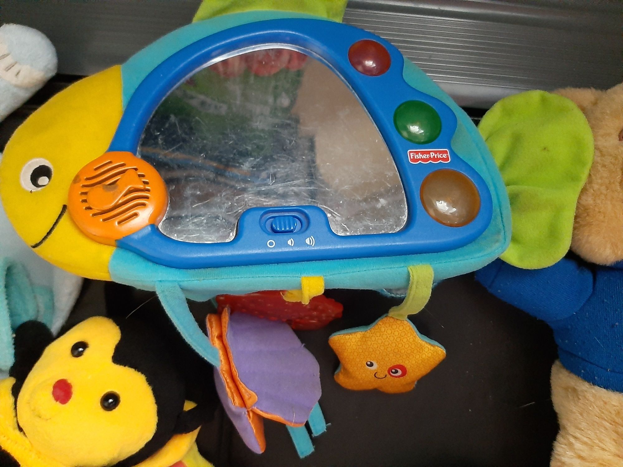 Gryzaki zabawki fisher price różne