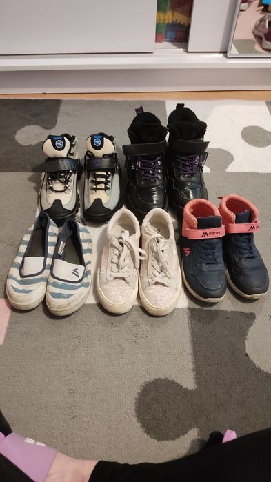 Zestaw butów dla dziewczynki wiosna zima