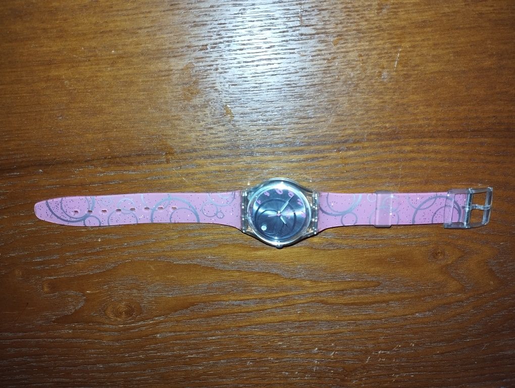 Swatch rosa e prateado