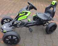 Gokart dla dzieci 5-12 lat na pedały duży mocna konstrukcja nie użyty