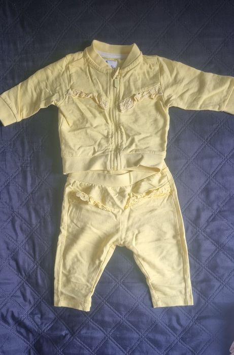 Zestaw/paka ubranek dla dziewczynki r.56/62