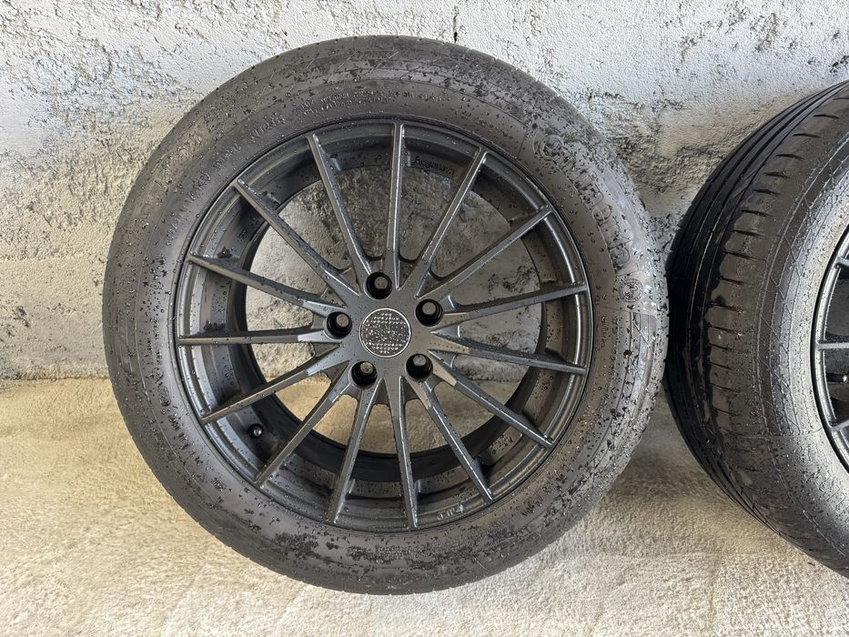 Jantes 17 5x112 com Pneus Continental