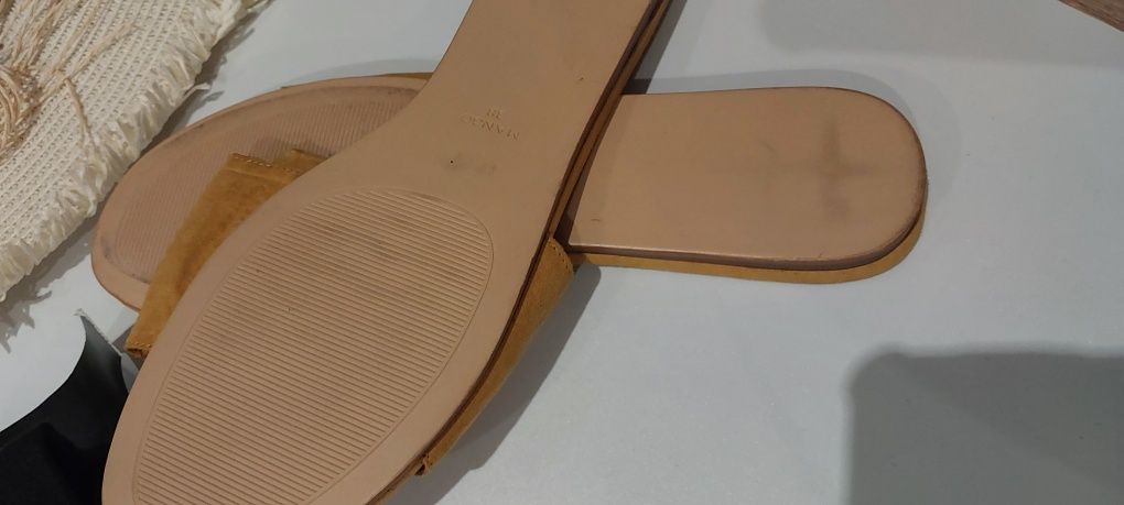 Mango klapki na lato rozmiar 38 nowe z metka