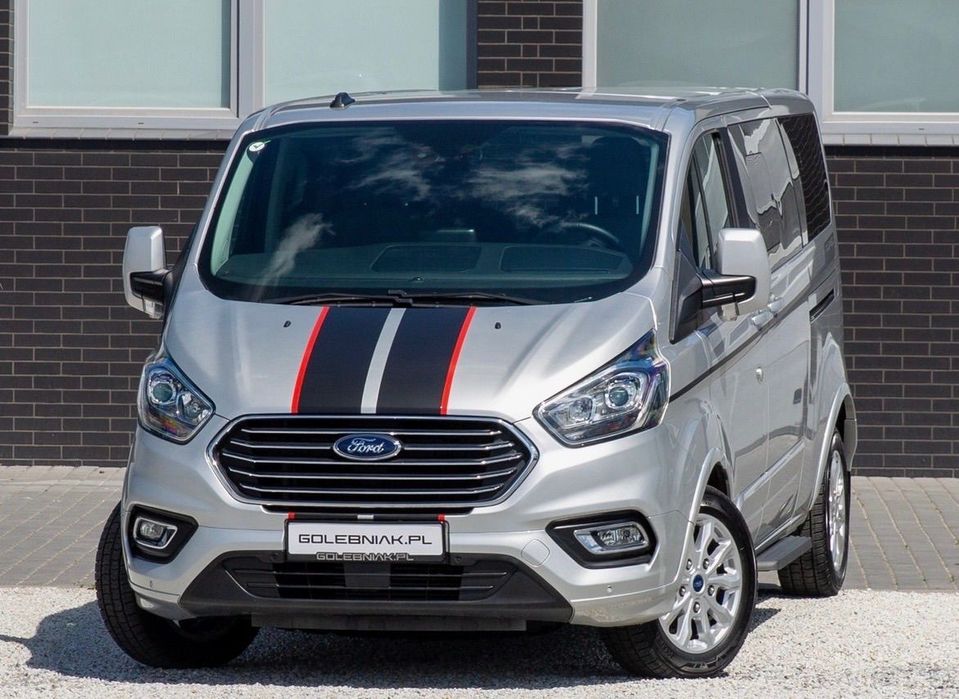 Ford Tourneo Custom TITANIUM 9-OSÓB L2H1 320 Automat | skóry podgrzewane fotele kamera