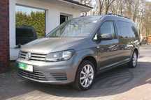 Volkswagen Caddy MAXI Long Parktronic Klimatyzacja Nawigacja 5osobowy