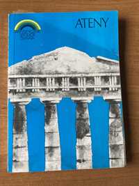 Książka ,,Ateny”uszkodzona 1988 rok
