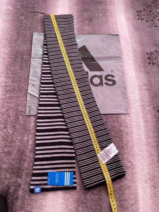 Фирменный двойной мужской шарф Adidas