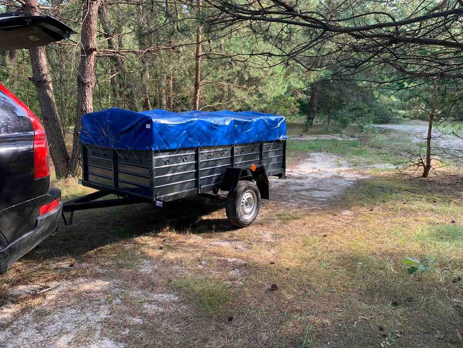 Хит Зсу и переселенцев огромный прицеп 2500на1300 с 500 бортом