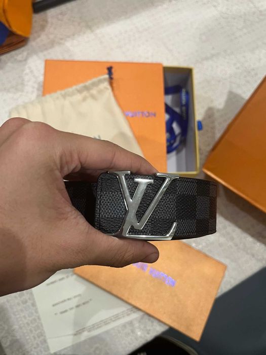 cinto lv Damier Graphite