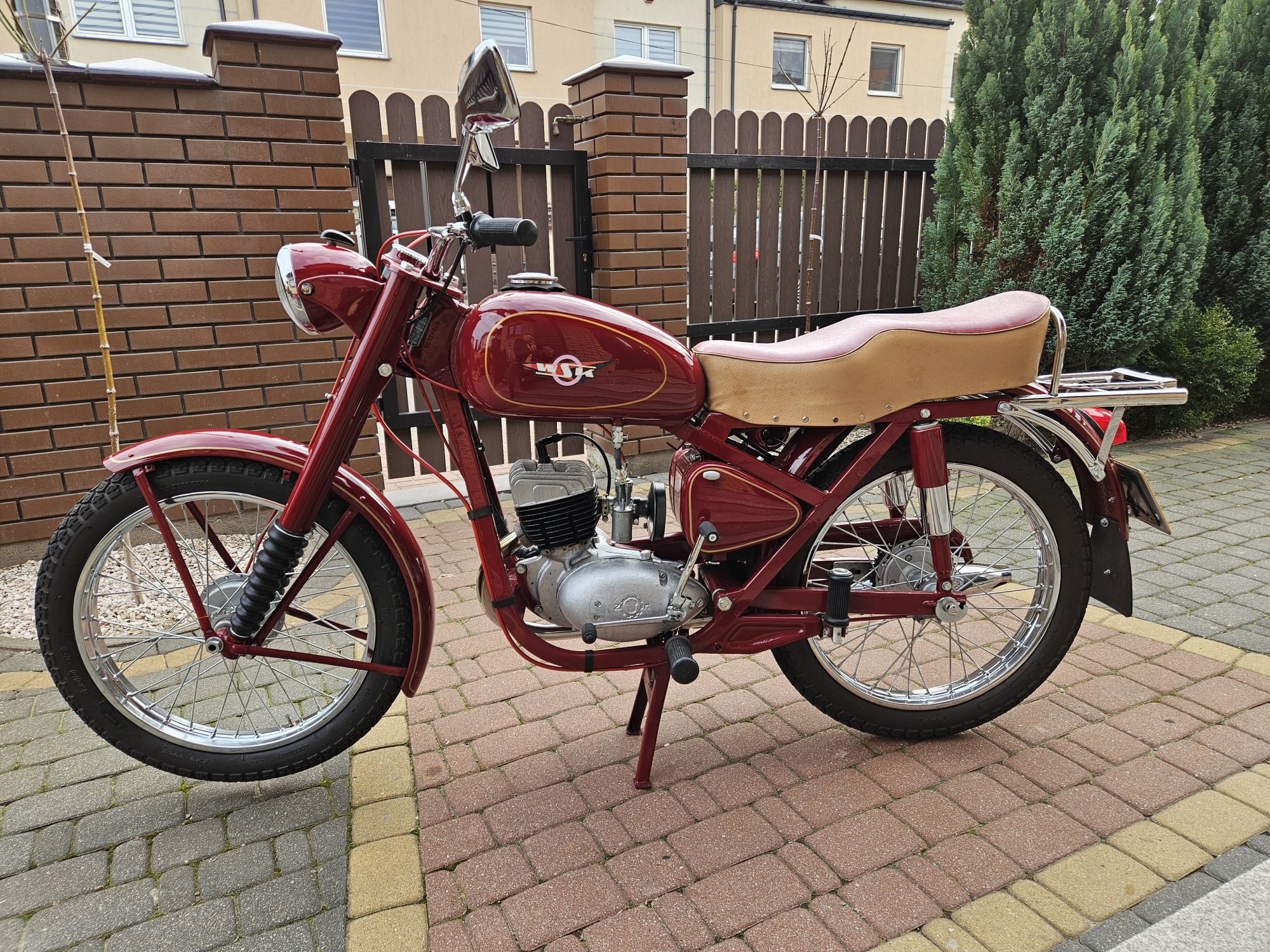MOTOCYKL WSK 125 MZ06-Z - stan kolekcjonerski