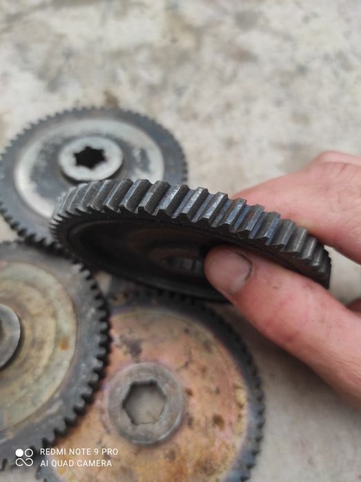 Nowe PRL ZMD koło zębate Romet 50t1 019 3b oryginał 10.155