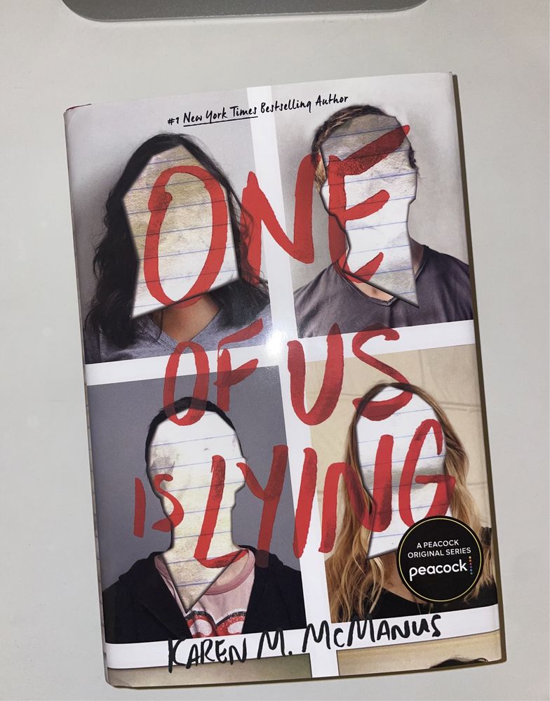 hardcover: one of us is lying