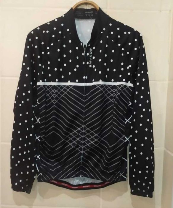 Женская вело джерси с длинными рукавами велокофта вело одежда M L