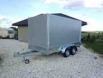 Przyczepka samochodowa SIDECAR 400x176 750 kg Producent - TRANSPORT
