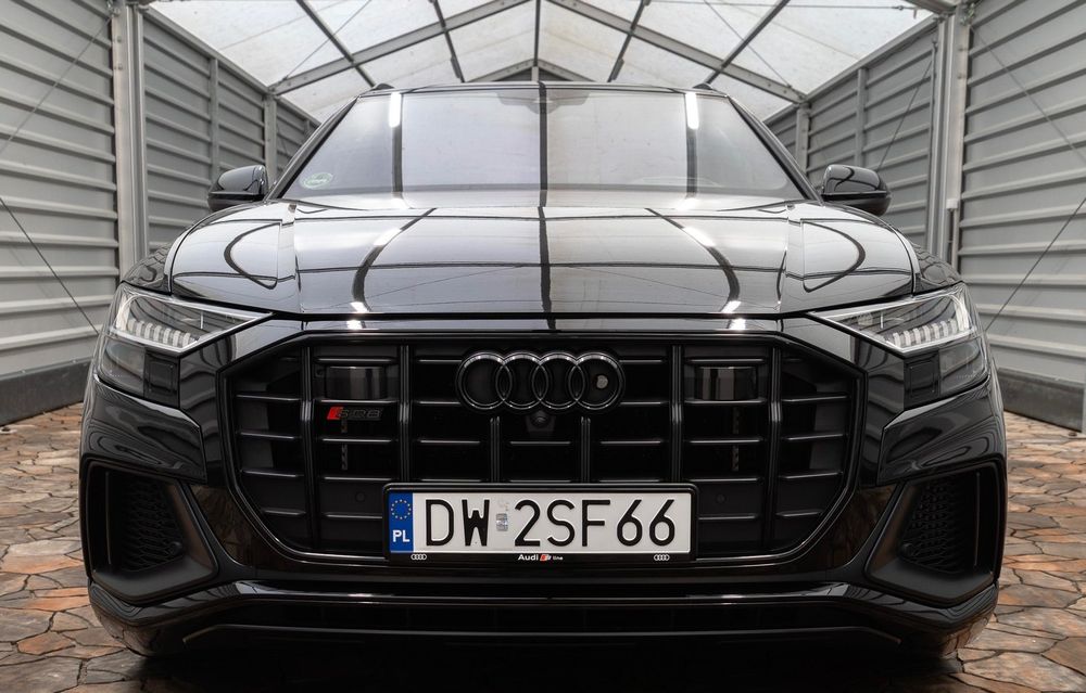 Audi SQ8 V8 507 KM Black & Exclusive I Salon Polska i Pełna Opcja I