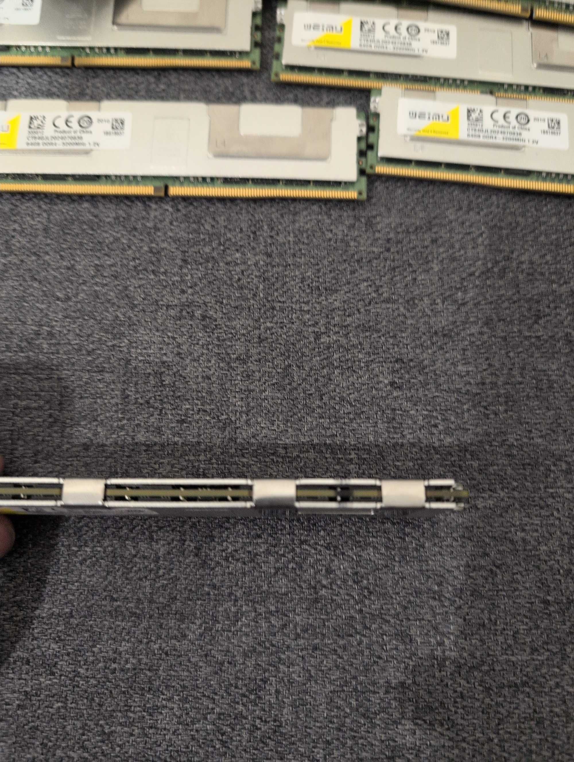 Chłodzona pamięć RAM LRDIMM DDR4 64GB 3200 4RX4 REG ECC