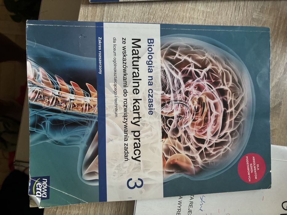 Biologia na czasie Maturalne karty pracy 3 ze wskazowkami