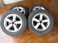 Felgi 5x112 R15  + opony zimowe