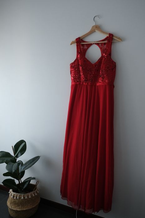 Vestido de cerimónia vermelho