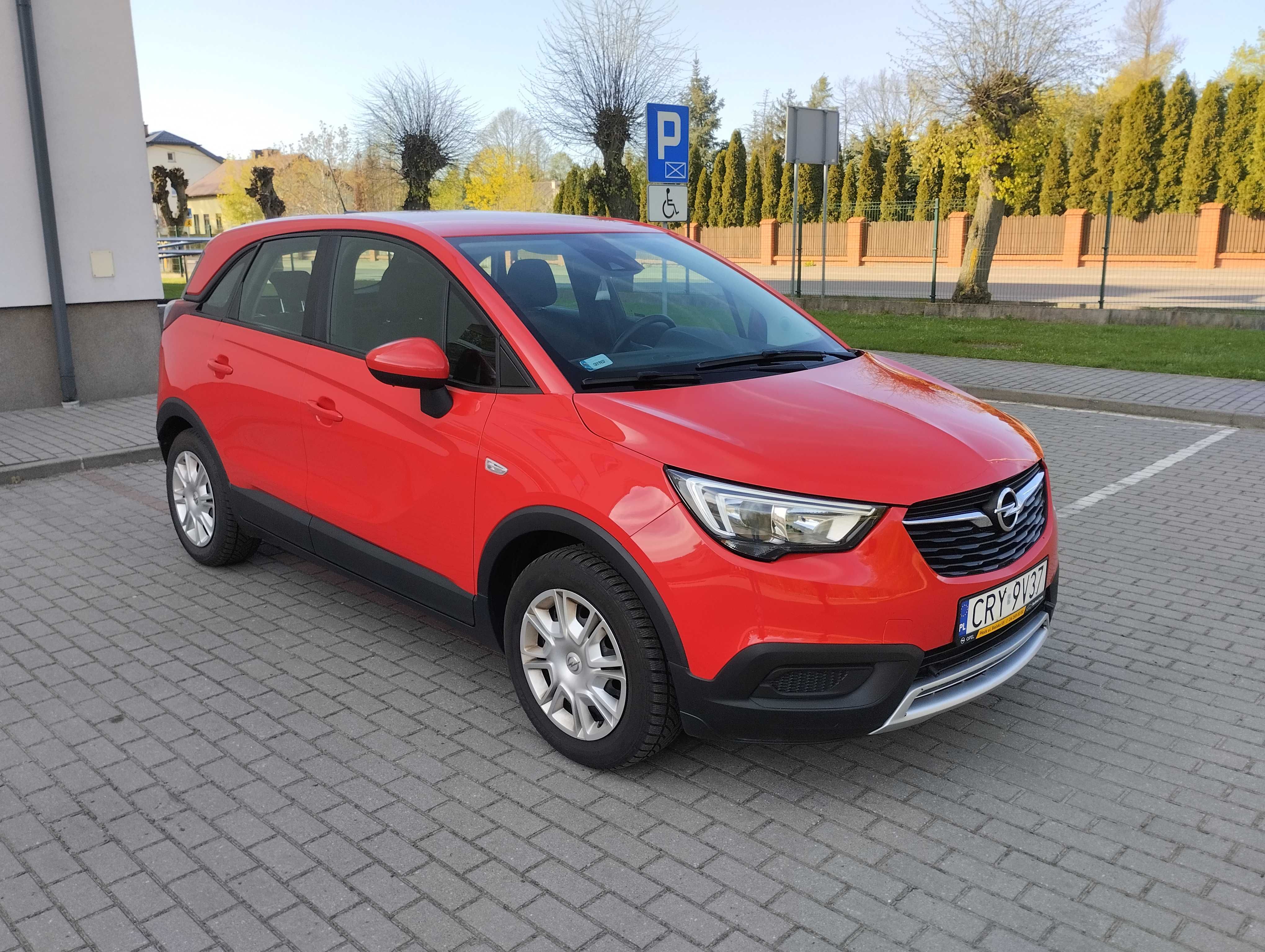 Opel Crossland X 2017r. 1,2 benzyna z niskim przebiegiem 64tys km