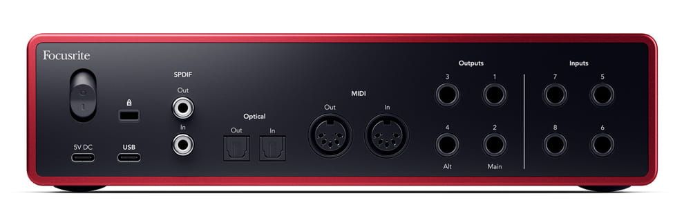 Focusrite Scarlett 18i16 4th Gen – interfejs audio USB