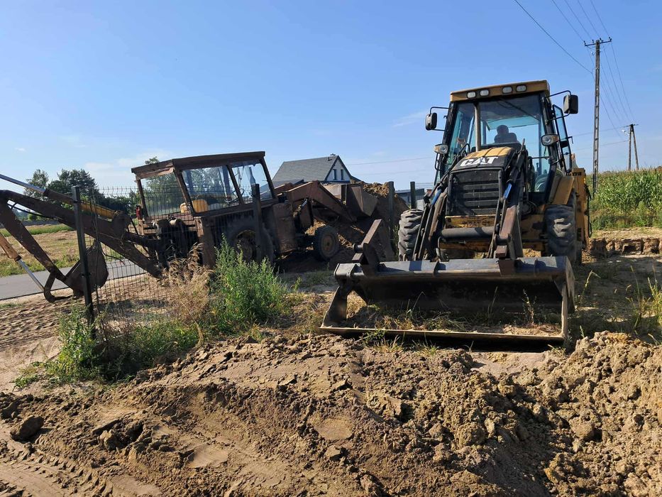 koparko ładowarka ostrówek cat jcb mf