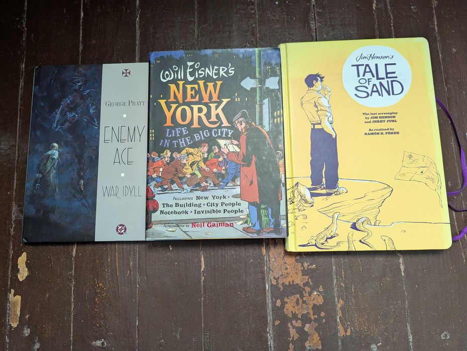 3 комикса Will Eisner, George Pratt, Jim Henson