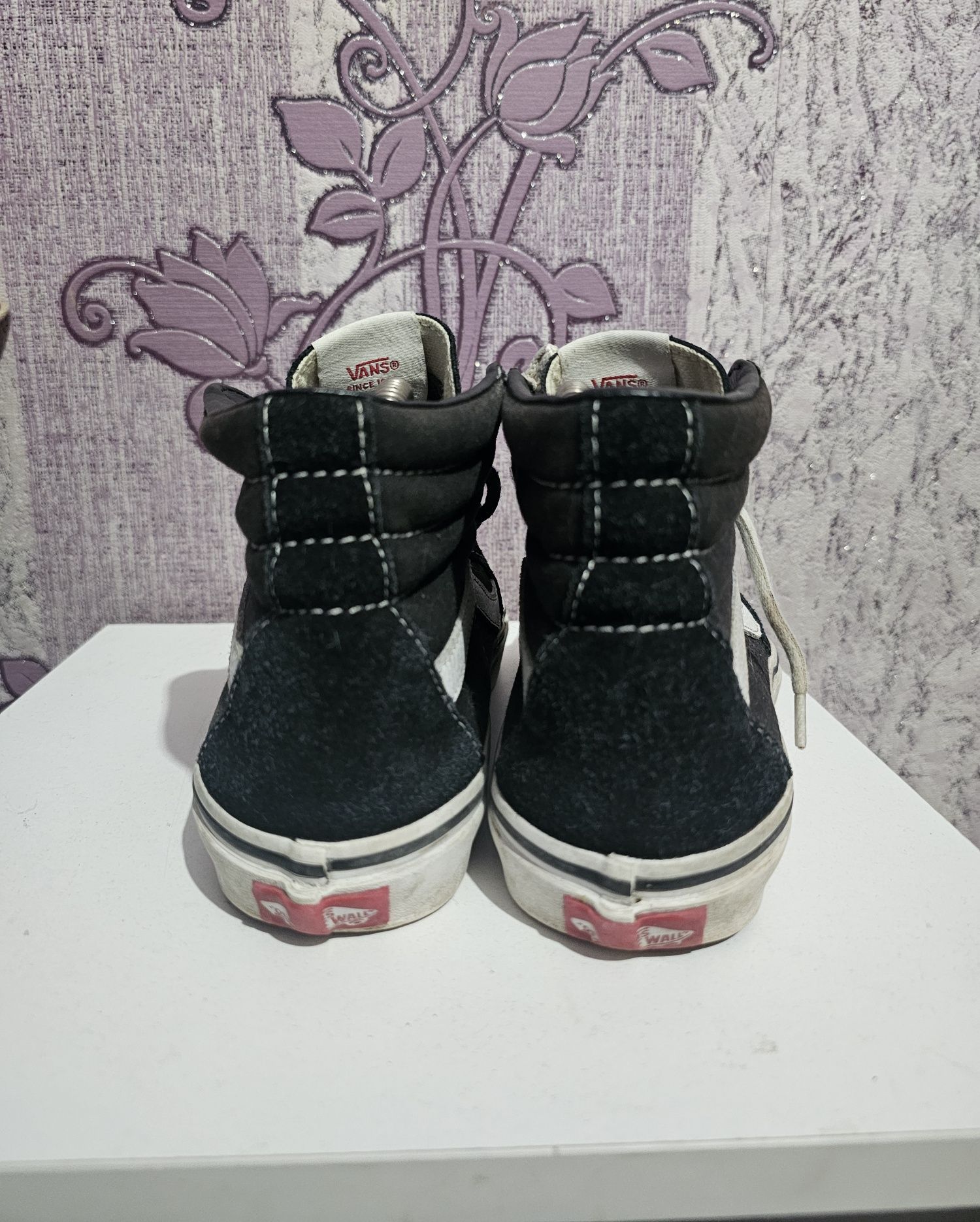 Buty damskie trampki czarne za kostkę vans Old skool rozmiar 36.5