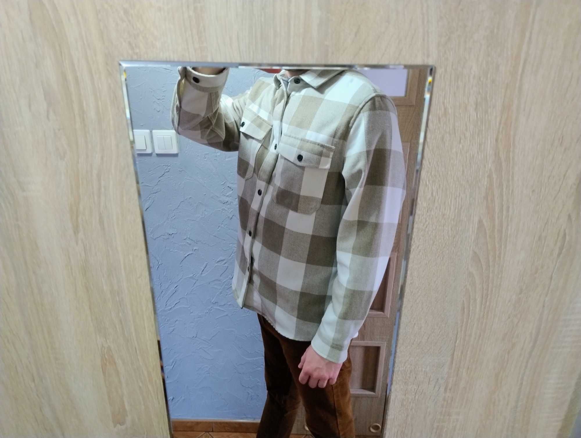 Kurtka koszulowa H&M roz. L w kratkę