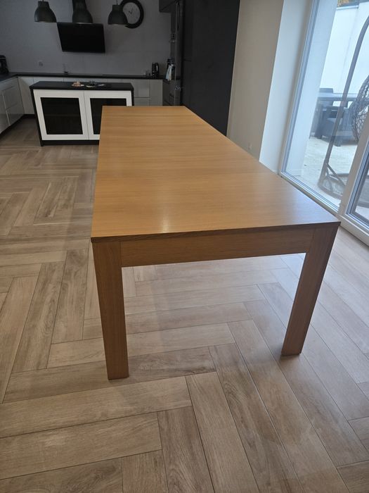 Stol rozkładany fornirowany 100x130 do 330 cm